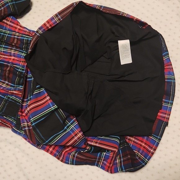 NWOT, J. Crew Crewcuts Stuart Tartan puff sleeves dress sz 12 girls - Picture 8 of 9